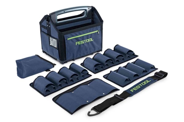 Miniatyrbillede 3 af 8: Festool SYS3 T-BAG M Sort, Blå, Grøn Tekstil