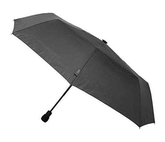 EuroSCHIRM light trek automatic Svart Glasfiber Polyester Kompakt Paraply
