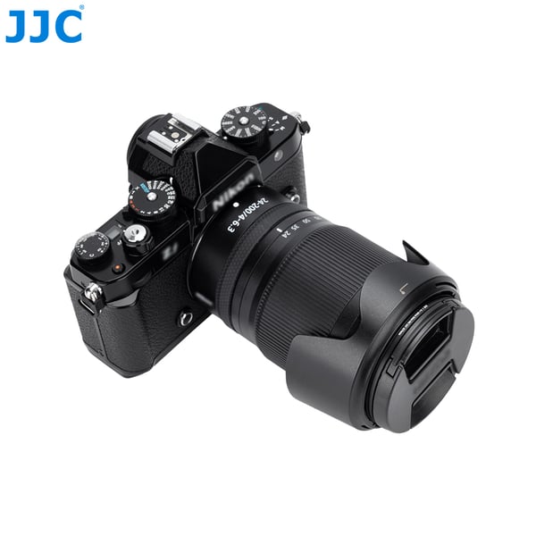 JJC motljusskydd tulpan typ Hb-93 Hb93 objektiv Nikon Nikkor Z 24-200mm F/4-6.3 Vr/Lh-93