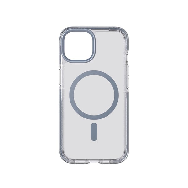 Miniatyrbillede 1 af 6: Tech21 Evo Crystal mobiltelefon etui 15,5 cm (6.1") Cover Blå, Transparent