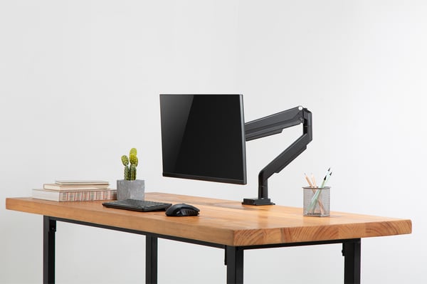 Miniatyrbillede 5 af 11: Digitus DA-90394 skærmbeslag og -stativer 81,3 cm (32") Skrivebord Sort