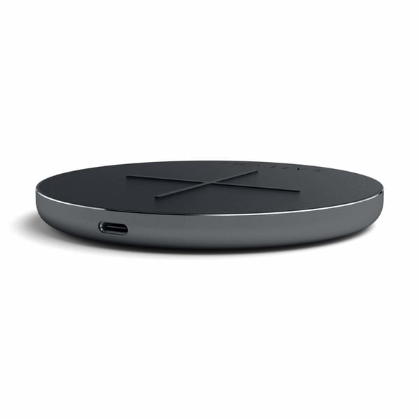 Pikkukuva 2 / 5: Satechi ST-IWCBM mobiililaitteen laturi Älypuhelin Musta, Harmaa USB Langaton lataaminen Pikalataus Sisätila