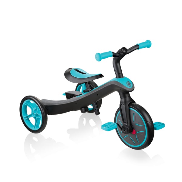 Miniatyrbillede 5 af 9: Globber Explorer Trike 4in1 Børn Kickbike scooter Teal