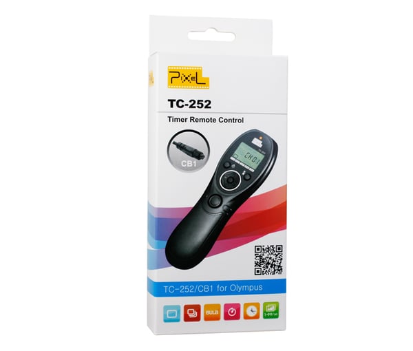 Miniatyrbillede 7 af 11: PIXEL TC-252/S1 fjernbetjening Ledningsført Digitalt kamera Tryk på knapper