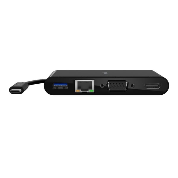 Pikkukuva 1 / 6: Belkin AVC005BTBK kannettavien tietokoneiden telakka ja porttitoistin Langallinen USB 3.2 Gen 1 (3.1 Gen 1) Type-C Musta