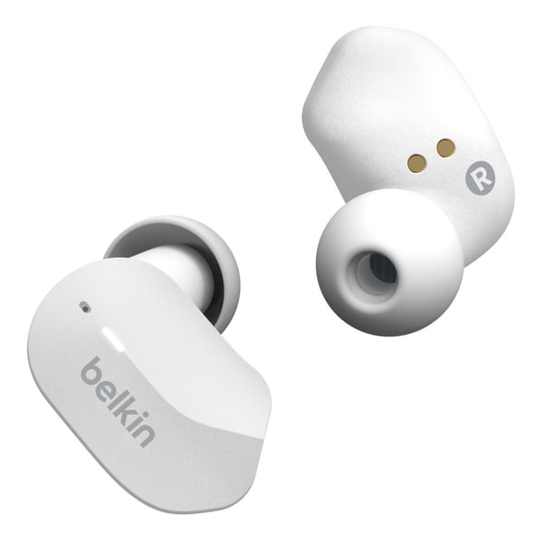 Belkin AUC001BTWH hovedtelefoner/headset Trådløs I ørerne Musik Micro-USB Bluetooth Hvid