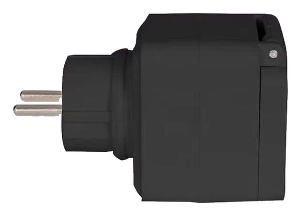 Denver PLO-108 smart plug Musta