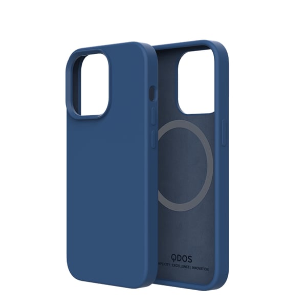 Miniatyrbillede 1 af 3: QDOS Touch Pure mobiltelefon etui 15,5 cm (6.1") Cover Blå, Marineblå