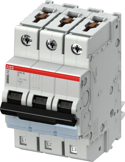 ABB 2CCS573001R0164 kredsløbsafbryder Miniature strømafbryder Type C 3 3 modul(er)