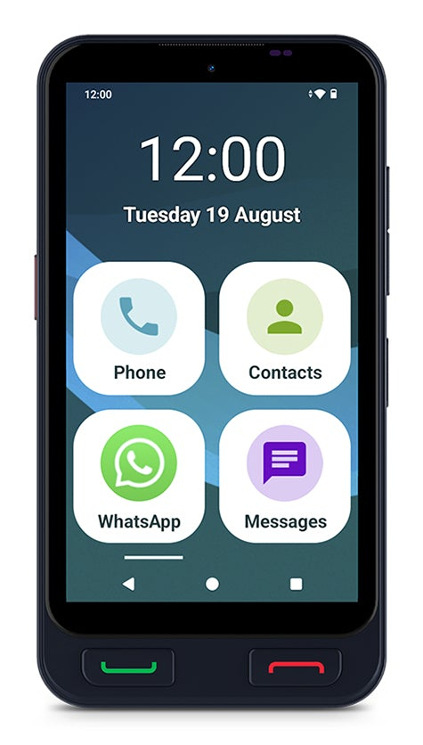 SPC ZEUS 2 12,7 cm (5") Kaksois-SIM Android 15 4G USB Type-C 4 GB 64 GB 2300 mAh Musta