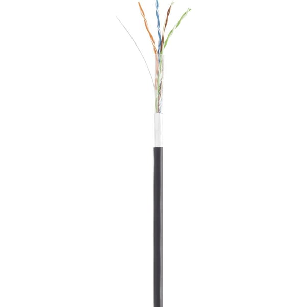 Miniatyrbillede 2 af 5: Renkforce RF-4394124 netværkskabel Sort 0,5 m Cat5e F/UTP (FTP)