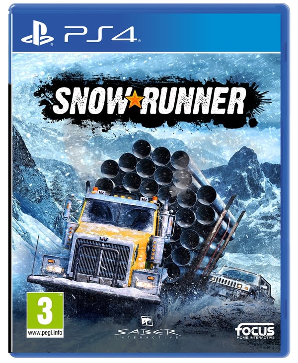 PAN Vision SnowRunner, PS4 Standard PlayStation 4