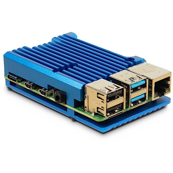 Pikkukuva 1 / 6: Inter-Tech 88887360 development board-lisäosat Kotelo Sininen