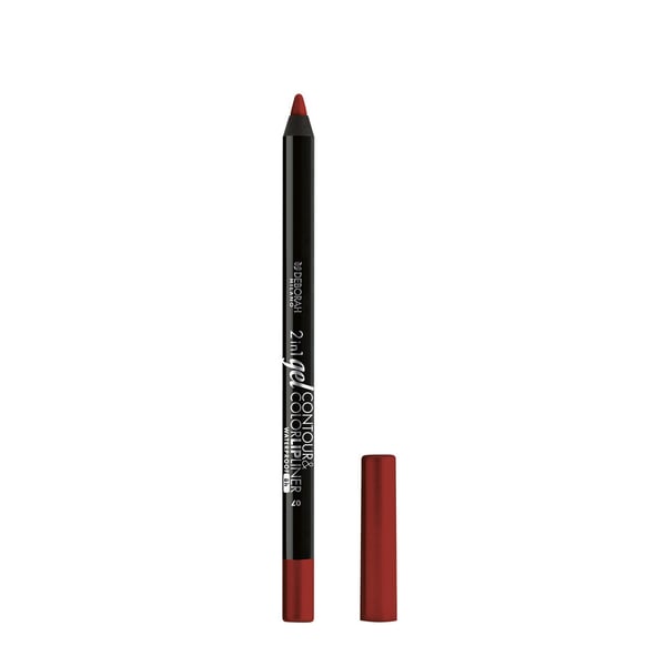 Miniatyrbild 1 av 3: Deborah Milano 2in1gel Pencil Contour&Color 1,3 g 7 True Red