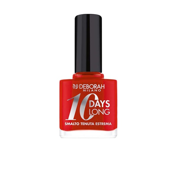 Deborah Milano 10 Days Long Nagellack 11 ml Röd Glansigt Deborah Milano 10 Days Long Nagellack 11 ml Röd Glansigt