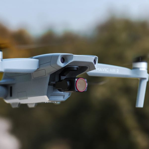 PGYTECH-SUODATIN MAVIC AIR 2:LLE - ND-SARJA (AMMATTILAINEN) (ND8, ND16, ND32, ND64)