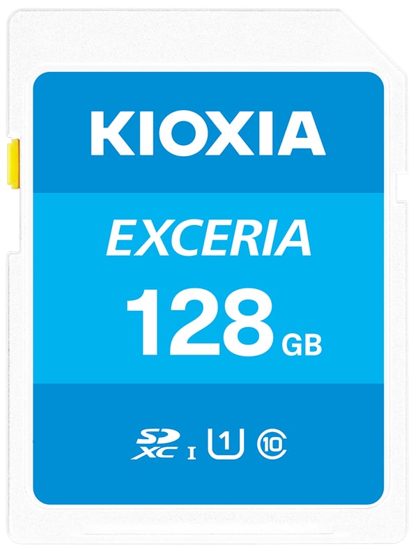 Kioxia Exceria 128 GB SDXC UHS-I Klass 10 Kioxia Exceria 128 GB SDXC UHS-I Klass 10