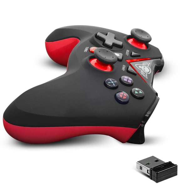 Spirit of Gamer SOG-RFXGP spelkonsoler Svart, Röd USB Spelplatta Analog / Digital PC, Playstation 3