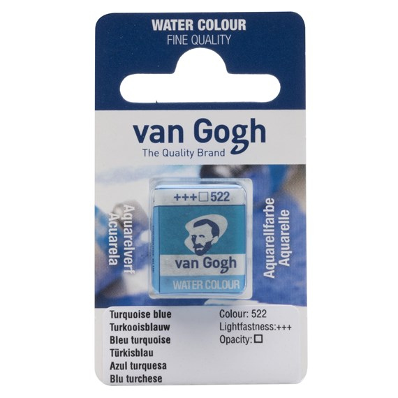 Van Gogh 20865221 vandbaseret maling Blå 1 stk