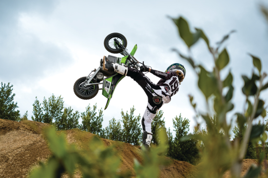 Razor Dirt Rocket SX350 McGrath 1 sæde(r) Sort, Grøn, Grå, Hvid