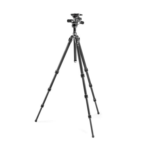 Gitzo GHF3W stativhoved Sort Aluminium, Magnesium 1/4" Kugle (form)