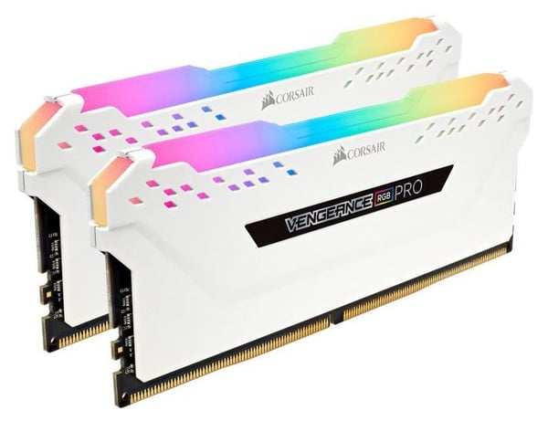 Miniatyrbild 1 av 4: Corsair Vengeance RGB Pro CMW16GX4M2C3000C15W RAM-minnen 16 GB 2 x 8 GB DDR4 288-pin DIMM