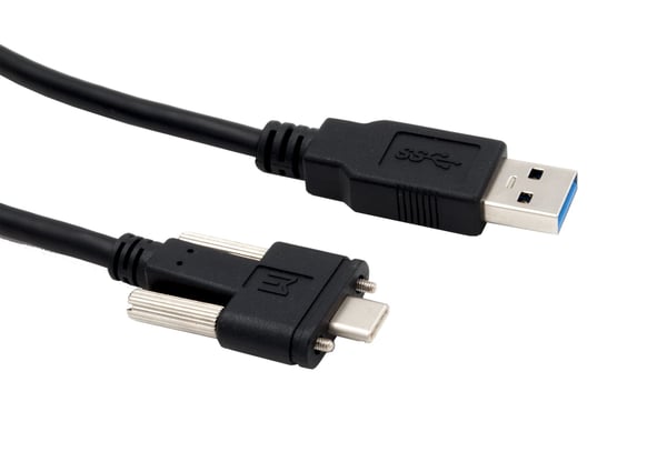 EXSYS EX-K1593V USB-kablar USB 3.2 Gen 2 (3.1 Gen 2) 1 m USB A USB C 10 Gbit/s Svart