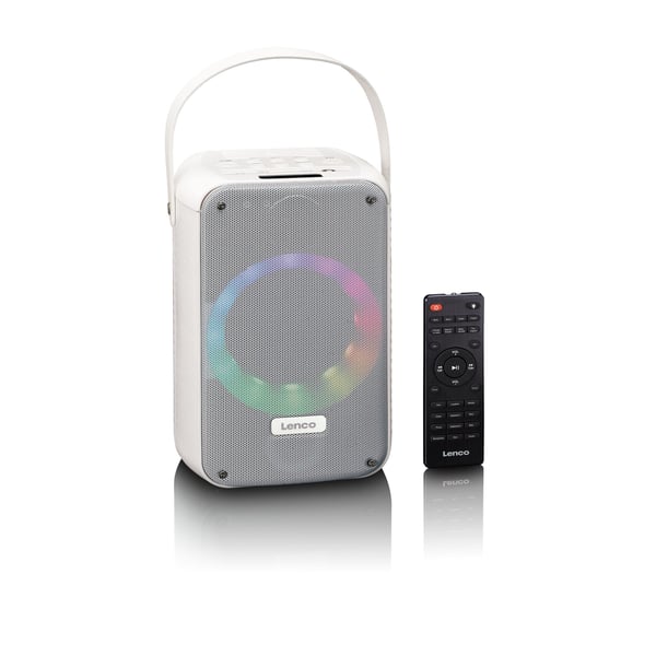 Lenco BTC-060WH högtalare Vit Kabel & Trådlös 20 W
