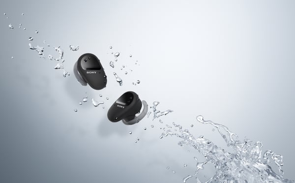 Miniatyrbild 3 av 15: Sony WF-SP800N Headset True Wireless Stereo (TWS) I öra Samtal/musik Bluetooth Svart