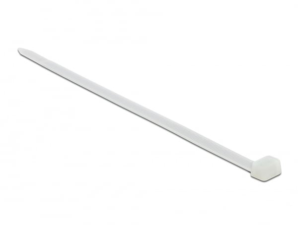 DeLOCK 19645 buntband Buntband stege Nylon Vit 10 styck