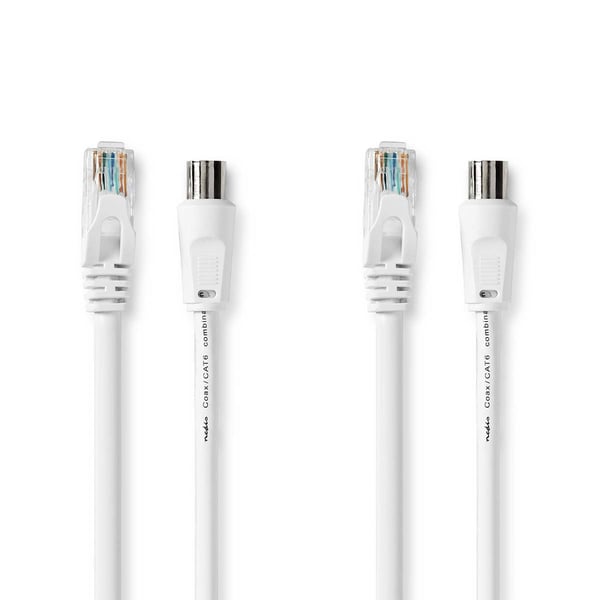 Nedis CSGL4500WT15 koaxialkablar 1,5 m IEC Vit