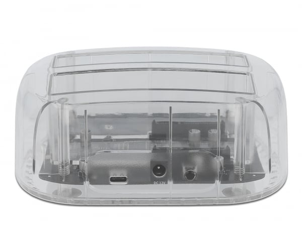 DeLOCK 64090 drev dockingstation USB 3.2 Gen 1 (3.1 Gen 1) Type-C Transparent
