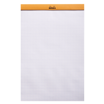Rhodia 19200C blok og notesblok A4+ 80 ark Orange