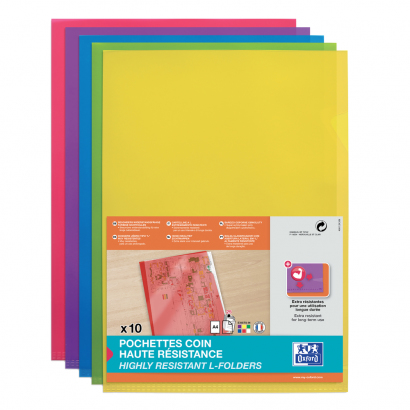 Oxford 100210494 mappar PVC Multifärg A4 Oxford 100210494 mappar PVC Multifärg A4