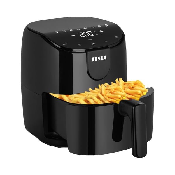 Miniatyrbild 5 av 7: TESLA Electronics AirCook Q40 Single 4 l 1500 W Varmluftsfritös Svart