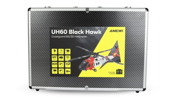 Amewi UH60 Black Hawk Radio-kontrolleret (RC) model Helikopter Elektrisk motor 1:47