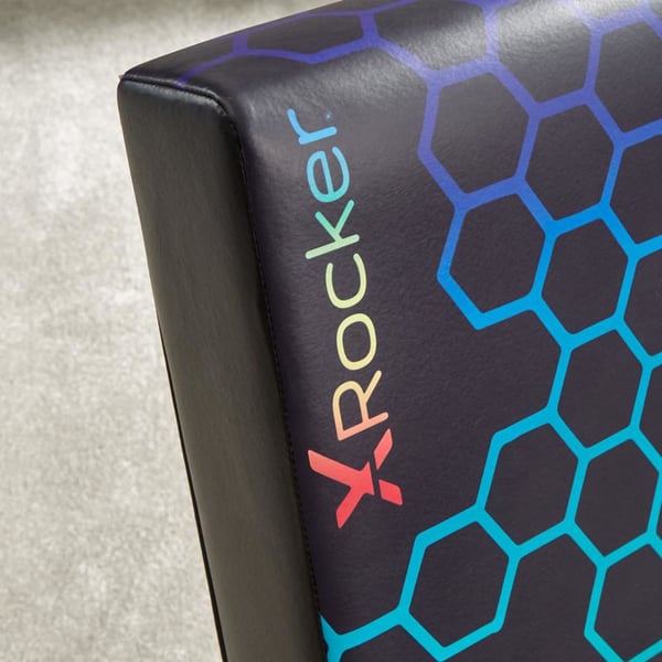 X Rocker Neo Hex Edition Spillekonsolstol Polstret vatteret sæde Sort