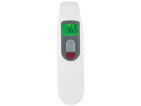 Miniatyrbillede 2 af 2: GIMA Aeon A200 Termometer med fjernregistrering Rød, Hvid Pande Knapper