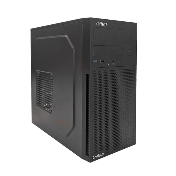 Miniatyrbillede 1 af 5: differo OR1339116 PC AMD Ryzen™ 5 5500 16 GB DDR4-SDRAM 500 GB SSD NVIDIA® GeForce® GT 1030 Windows 11 Home (præinstalleret prøveversion) Midi Tower Sort