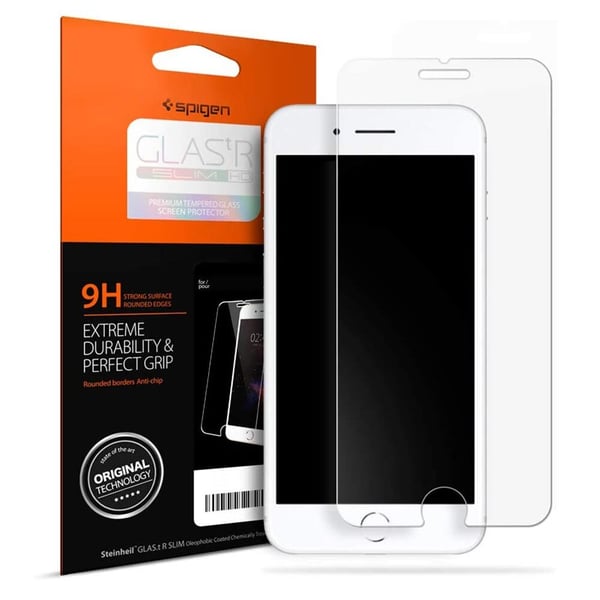 Spigen AGL01374 Skærm og -bagsidebeskytter til mobiltelefon Klar skærmbeskytter Apple 1 stk
