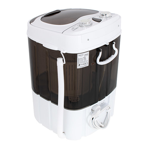 Camry Premium CR 8054 vaskemaskine Top-indlæsning 3 kg Brun, Hvid