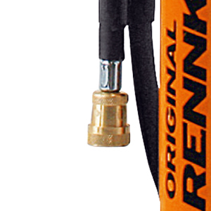 Miniatyrbillede 4 af 5: SKS RENNKOMPRESSOR Orange Gulv luftpumpe