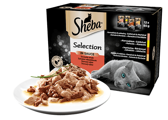 Sheba 3065890095939 våtfoder till katt 85 g