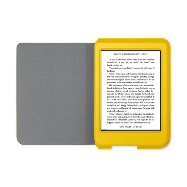 Miniatyrbillede 2 af 2: Rakuten Kobo Nia SleepCover e- bog etui 15,2 cm (6") Folie Gul