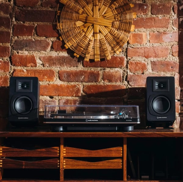 Miniatyrbillede 3 af 7: Audio-Technica AT-SP3X højttaler 2-vejs Sort Kabel & trådløs 30 W