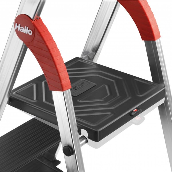Hailo 8050-807 stige Foldestige Aluminium, Sort
