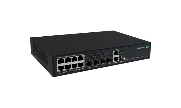 Miniatyrbild 3 av 4: HPE CW 2150 8p 10M/100M/1G PoE+ 2p SFP 1G 2p SFP+ 1G/10G 125W Strömförsörjning via Ethernet (PoE) stöd