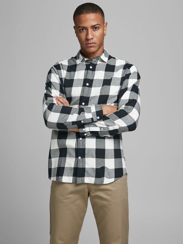Miniatyrbillede 1 af 7: Jack & Jones 12181602 Skjorte Bomuld