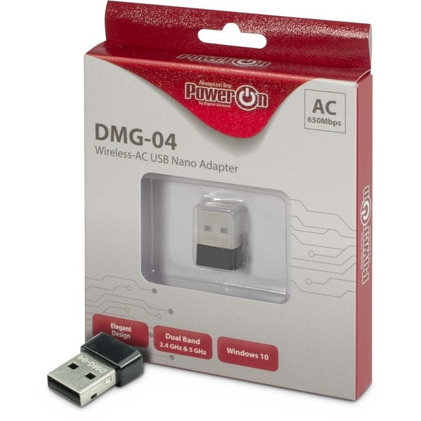 Miniatyrbild 1 av 4: Inter-Tech DMG-04 - Nätverksadapter - USB 2.0