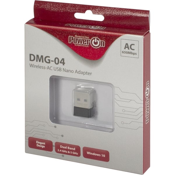 Miniatyrbild 4 av 4: Inter-Tech DMG-04 - Nätverksadapter - USB 2.0